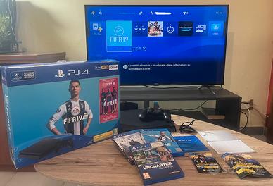 Play station Slim 500gb + 3 giochi