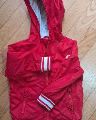giubbino leggero chicco rosso 2 anni