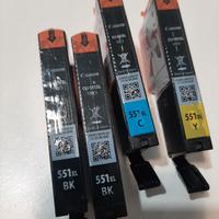 Cartucce Canon cli-551 xl
