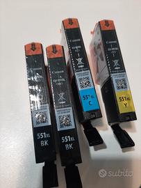 Cartucce Canon cli-551 xl