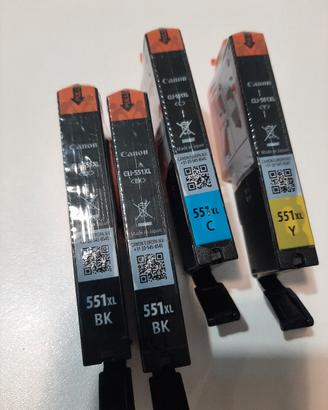 Cartucce Canon cli-551 xl