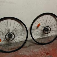 Ruote triban 520 + dischi - misura 700mm