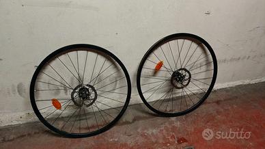 Ruote triban 520 + dischi - misura 700mm