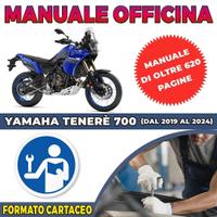 Manuale Officina Yamaha Tenerè 700 2019 al 2024