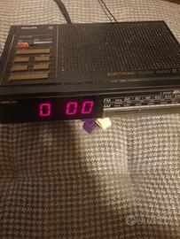 Radio sveglia vintage Philips 