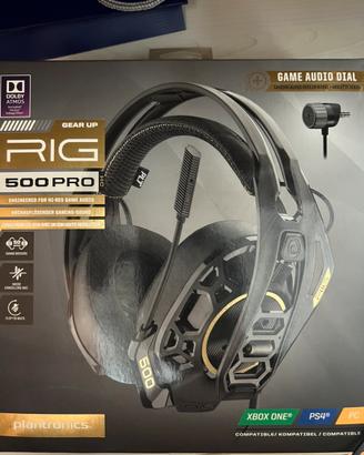 Cuffie gaming rig 500 pro hc