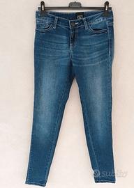 Jeans skinny donna Twinset, tg 27, tg IT S, blu