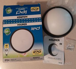 Plafoniera LED Maurer per esterni