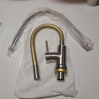 Rubinetto cucina Fandipitous flessibile Oro