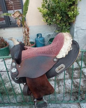 SELLA WESTERN S.B. International - Barrel in cuoio