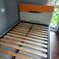 letto contenitore 1 piazza e 1/2