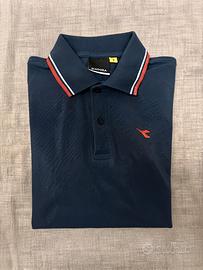 Elegante Polo Blu Diadora