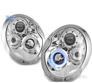 FARI PER MINI COOPER 01-04 OCCHI ANGEL CROMATI