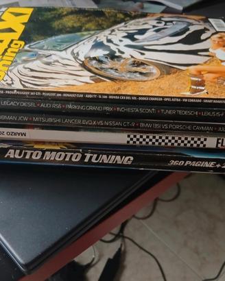 lotto riviste auto maxi/mega Tuning,elaborare ecc.