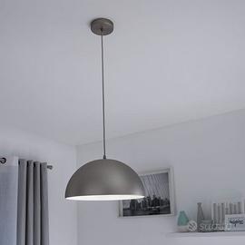 Lampadario Industriale Cedar grigio INSPIRE lamp