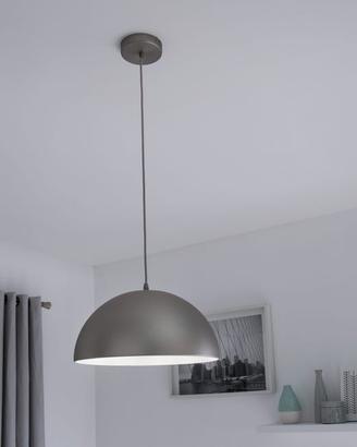 Lampadario Industriale Cedar grigio INSPIRE lamp