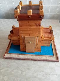 castello di legno 