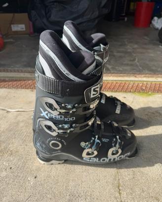 Scarponi sci salomon custom sheel