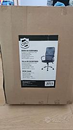 Sedia da ufficio con ruote