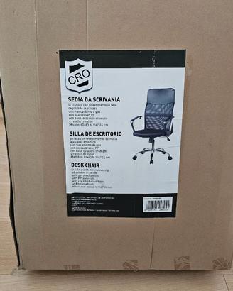 Sedia da ufficio con ruote