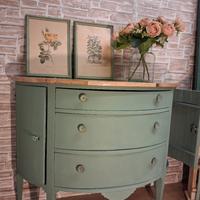 cassettiera vintage legno massiccio