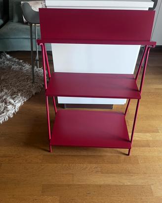Mobile scaffale rosso ikea
