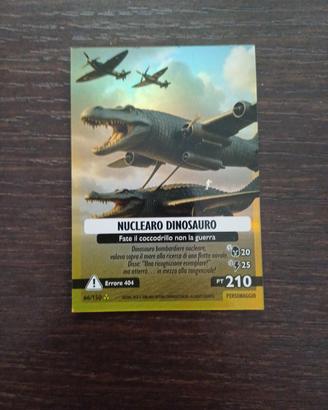 Carta Brainrot – Nucleare Dinosauro Rara NO [P]
