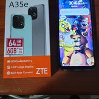 Smartphone ZTE Blade A35e Argento 