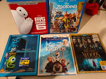set Blu-ray Disney no italiano