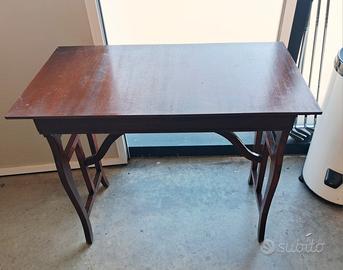vecchio tavolino legno 