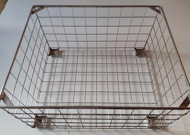 ceste in acciaio per espositori