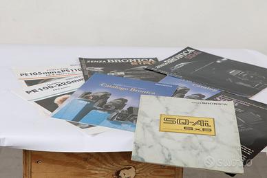 cataloghi pubblicitari Zenza Bronica