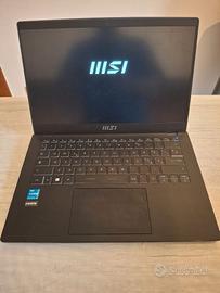 Notebook MSI Modern 14 C12M Windows11 -NO touchpad