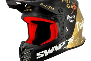 Casco Bambino Swaps S886 Rock'it BLACK Mission