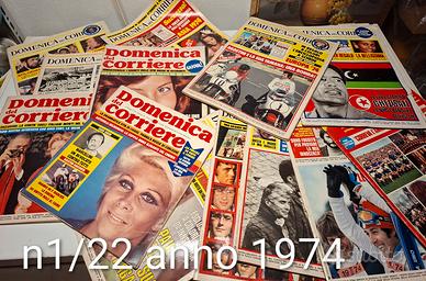 La Domenica del Corriere n1/22 anno 1974