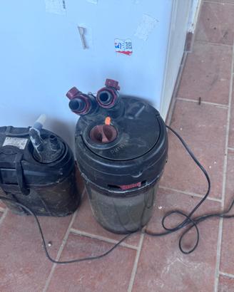 Vasca tartarughe con impianto