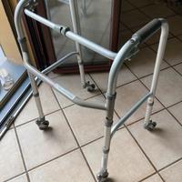 Deambulatore in alluminio