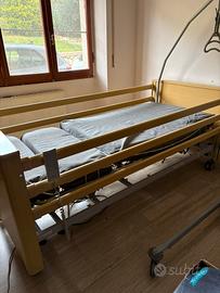 Letto elettrico alzapersone completo