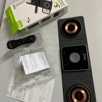 Caricatore wireless pieghevole 3 in 1