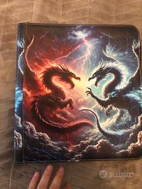 Album con zip a 16 tasche per pagina con zip