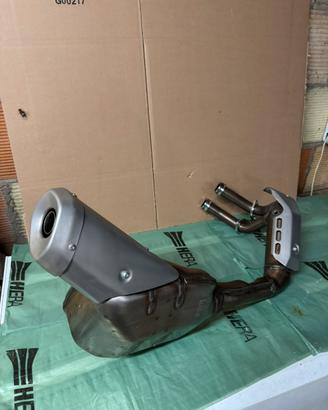 Scarico originale Yamaha MT07 anno 2021