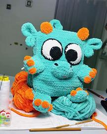 Zainetto “Draghetto” fatto a mano