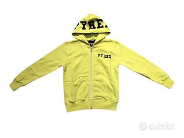 Felpa PYREX giallo fluo XXL 16 anni
