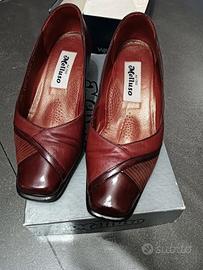 Melluso Décolleté bordeaux 