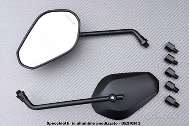 Specchietti  in alluminio anodizzato - DESIGN 2