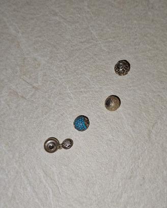 Lotto 4 Charm Pandora Originali in Argento 925