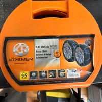 CATENE DA NEVE KREMER 9 mm — NUOVE