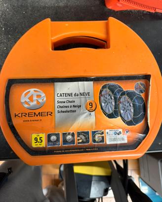 CATENE DA NEVE KREMER 9 mm — NUOVE