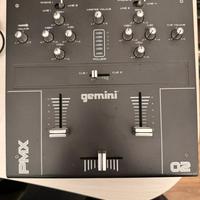 Mixer 2 canali gemini