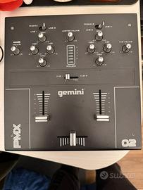 Mixer 2 canali gemini